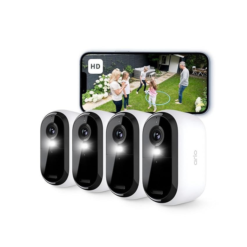 Arlo Essential HD Telecamera WiFi Esterno Senza Fili