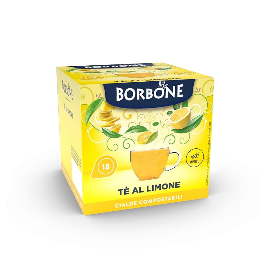 Caffè Borbone Tè al Limone - 72 cialde (4 astucci da 18 cialde) Caffè Borbone Tè al Limone - 72 cialde (4 astucci da 18 cialde)