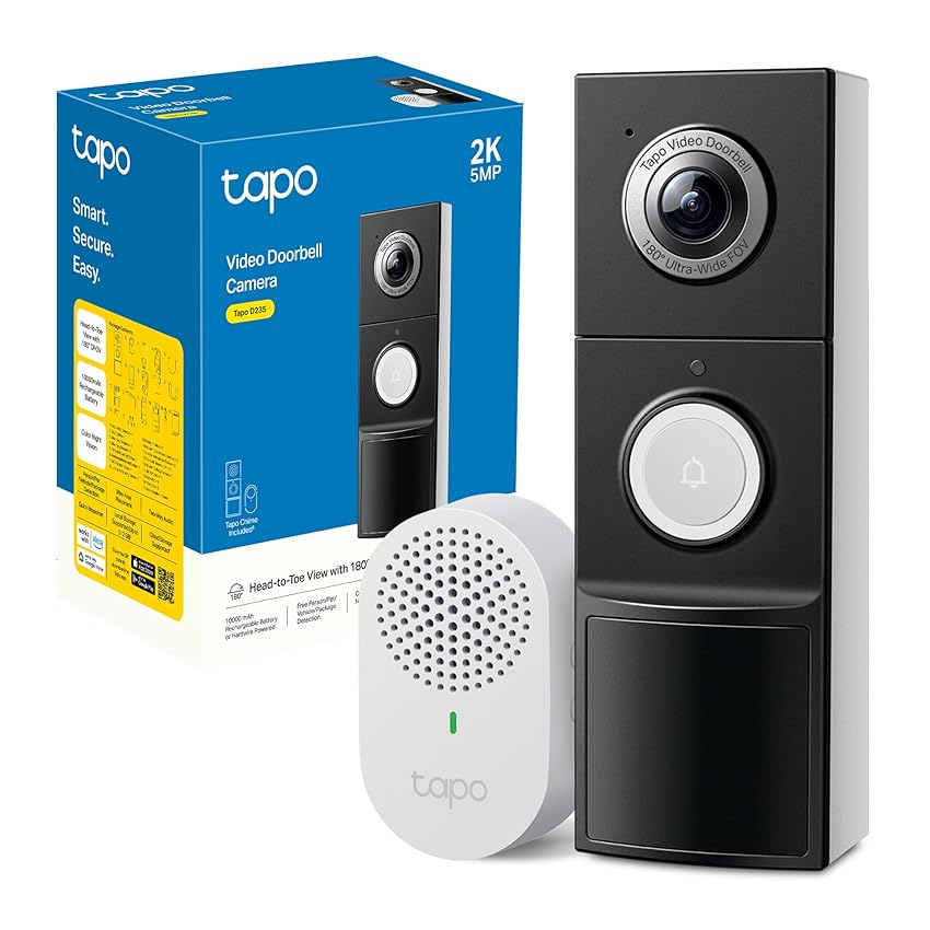 Tapo D235 Videocitofono 2K 5MP Tapo D235 Videocitofono 2K 5MP