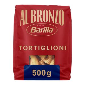 Barilla Pasta Al Bronzo Tortiglioni 100% Grano Italiano