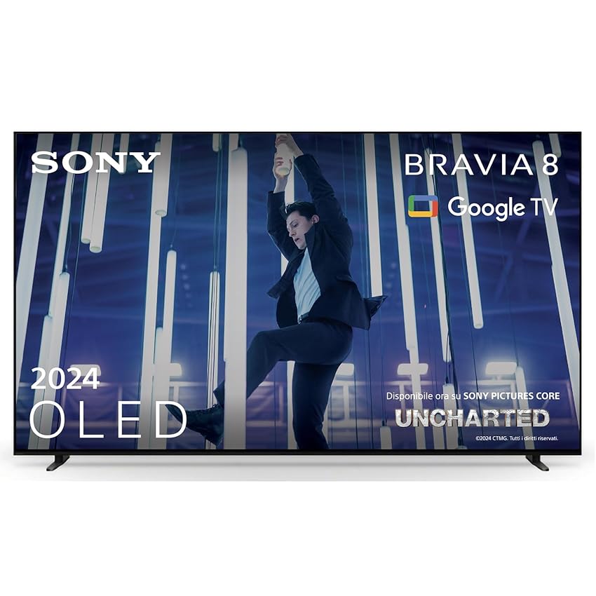 Sony BRAVIA 8 OLED 65 Pollici 4K HDR Google Smart TV (2024) Sony BRAVIA 8 OLED 65 Pollici 4K HDR Google Smart TV (2024)