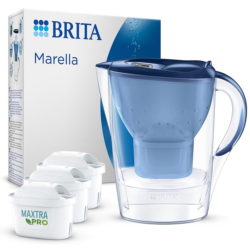 BRITA Caraffa filtrante acqua Marella Blu (2.4L) BRITA Caraffa filtrante acqua Marella Blu (2.4L)