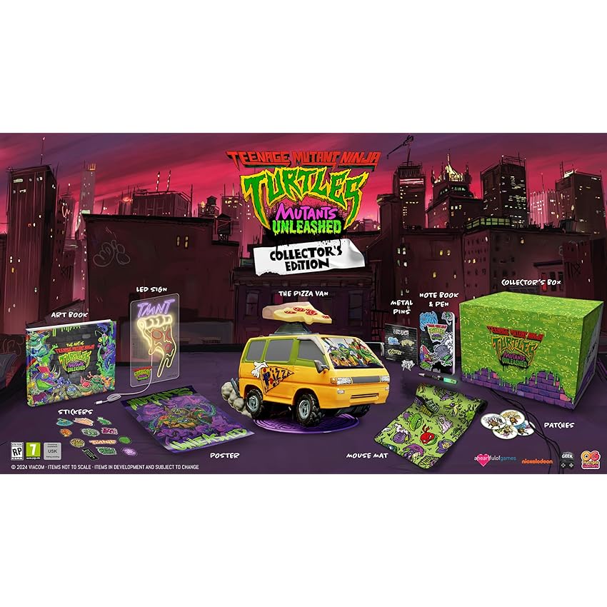 Teenage Mutant Ninja Turtles: Mutants Unleashed Collectors Edition Scatola