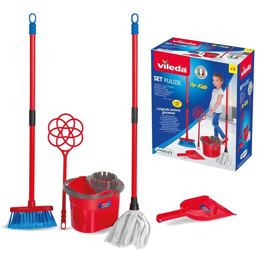 Grandi Giochi- Set Pulizia Vileda for Kids