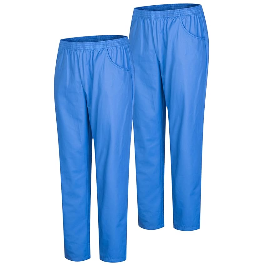 MISEMIYA - Confezione 2 Pz - Pantaloni Sanitari Unisex - Divise MEDICHE Divise SANITARIE
