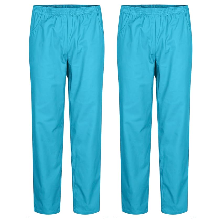 MISEMIYA - Confezione 2 Pz - Pantaloni Sanitari Unisex - Divise MEDICHE Divise SANITARIE