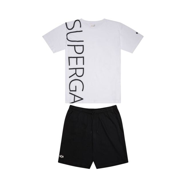 Pigiama Superga 2 Colori Uomo Ragazzo Sleepwear Casual Cotone