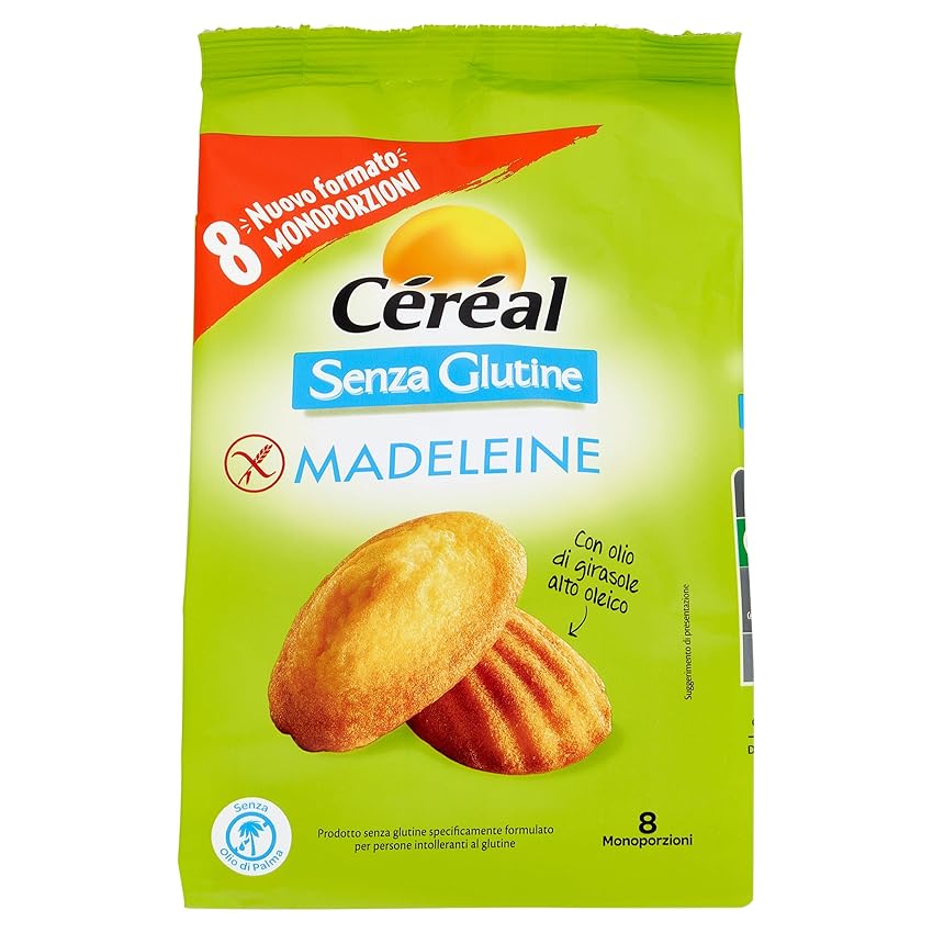 CÉRÉAL MADELEINE Senza glutine CÉRÉAL MADELEINE Senza glutine