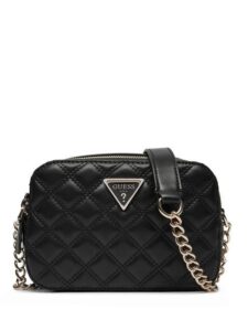 BORSA DONNA GUESS giully borsa camera case NERO ND scelta=P NERO HWQG8748140BLA