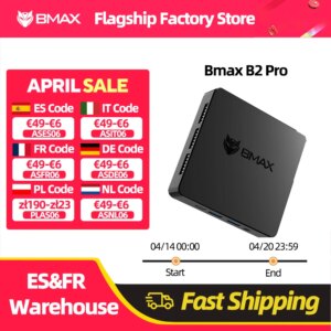 BMAX B2 Pro nuovo Mini PC Windows 11 PC All In One HDMI Intel N4000 8GB RAM 256GB
