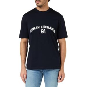 Armani Exchange Men's Big Embroidered Logo