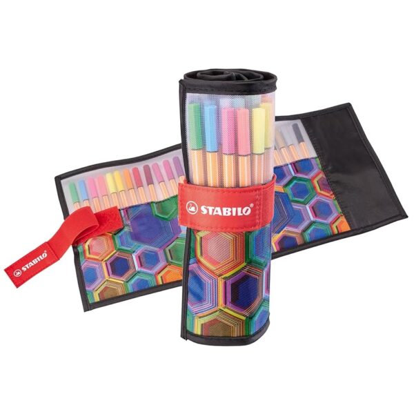 Stabilo point 88 - Fineliner - Rollerset con 25 colori assortiti