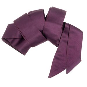 Maya Deluxe Womens Belt Ladies Satin Sash Waist Tie Ribbon Bow Accessory for Bridesmaids