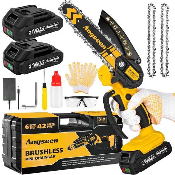 Brushless Mini Motosega a Batteria
