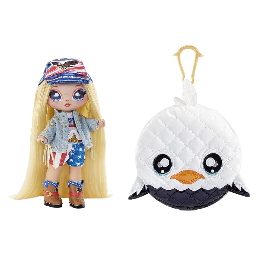 Na! Na! Na! Surprise Glam Serie 2 - Erika FEATHERTON - Bambola Ispirata a un'aquila Na! Na! Na! Surprise Glam Serie 2 - Erika FEATHERTON - Bambola Ispirata a un'aquila
