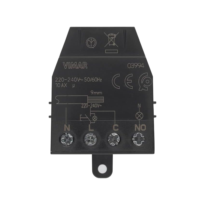Vimar 03994 Modulo relè magnetico Quid ad impulsi sequenziali ON/OFF10AX