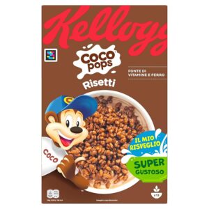 Kellogg's Coco Pops | Risetti al Cioccolato | Delizioso Riso Soffiato con Cacao |