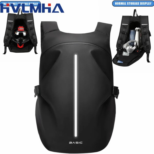 Nuova borsa per casco da moto multifunzionale classica di grande capacità Zaino da