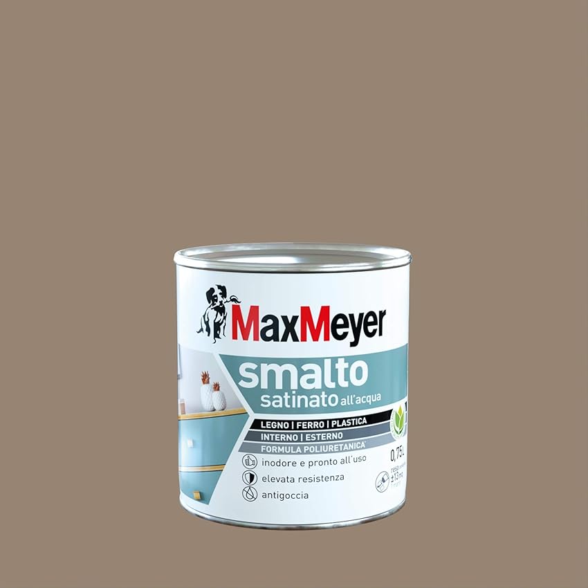Maxmeyer Smalto All'Acqua Poliuretanico Satinato Yuta 0 Maxmeyer Smalto All'Acqua Poliuretanico Satinato Yuta 0