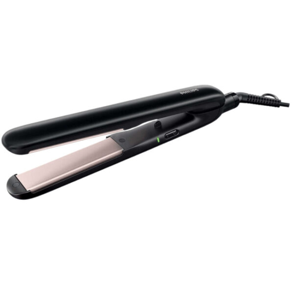 Philips Essential HP8321/00 Piastra Lisciante Ceramica Per Capelli Lisci Nero
