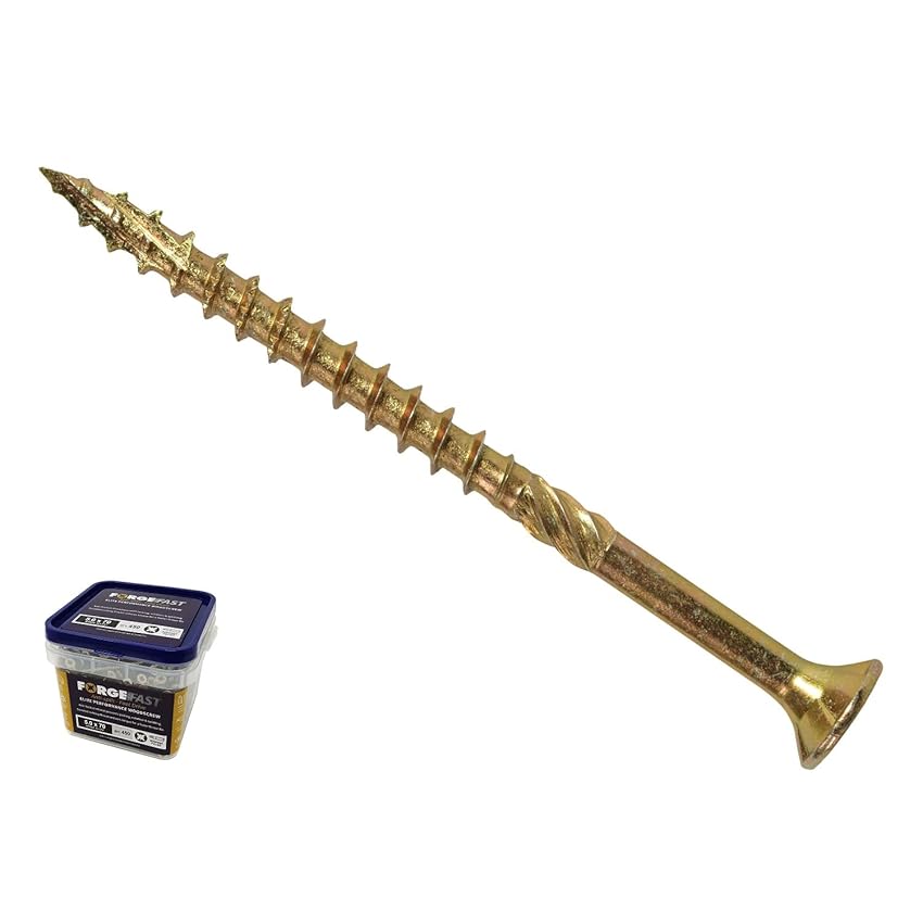 Forgefix FORFFP560YT FFP560YT Vite per Legno Compatibile con Forgefast Pozi Elite Performance ZY Forgefix FORFFP560YT FFP560YT Vite per Legno Compatibile con Forgefast Pozi Elite Performance ZY