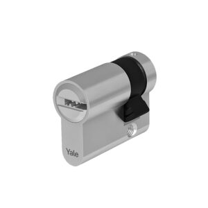 Yale Mezzo Cilindro Europeo di massima sicurezza per serratura YC202KD401005N1 Nichelato