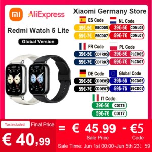 Xiaomi Redmi Watch 5 Lite Versione globale Schermo AMOLED da 1