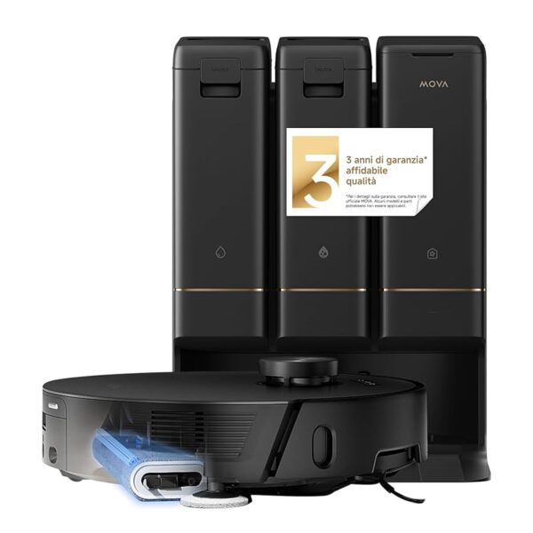 Mova Z50 Ultra Robot Aspirapolvere Lavapavimenti