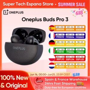 2025 versione globale Oneplus Buds Pro 3 TWS auricolare Bluetooth 50dB cancellazione