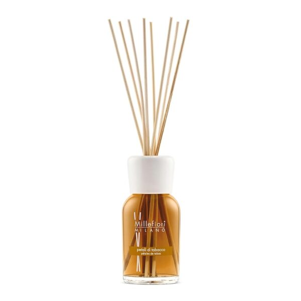MILLEFIORI MILANO DIFFUSORE A BASTONCINO 250ml PETALI DI TABACCO