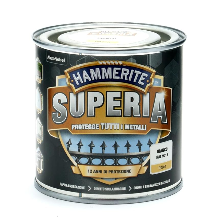 Hammerite Superia smalto metallo antiruggine interno e esterno Hammerite Superia smalto metallo antiruggine interno e esterno