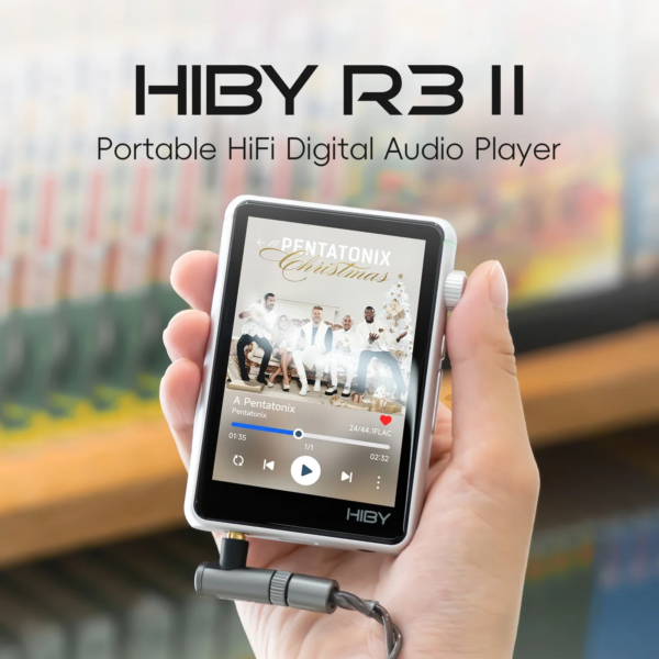 HiBy R3 II 2025 / R3 Gen 2 Lettore musicale Bluetooth 5.1 WiFi MQA16X DSD256 Web Radio