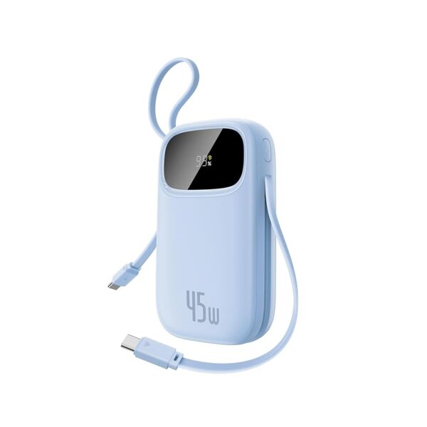 Baseus Powerbank 45W 20000mAh con 2 Cavi USB-C Integrati