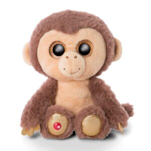 NICI Glubschis: Glubschis Hobson scimmietta Peluche 15 cm - Morbida Scimmia Giocattolo