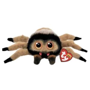 Ty Beanie Boos - Godfrey il Ragnetto con Occhi Arancioni Grandi e Glitter