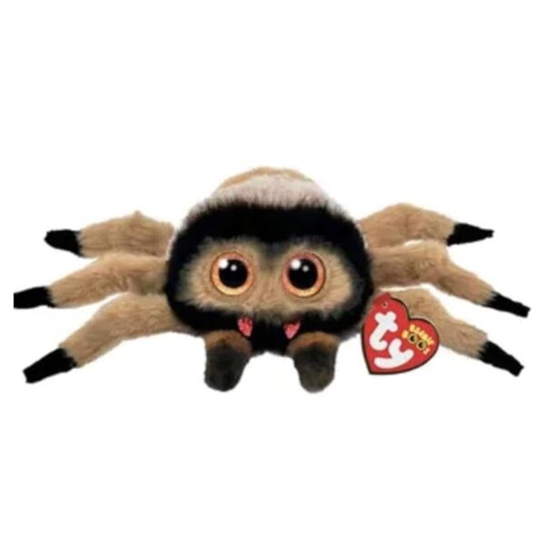 Ty Beanie Boos - Godfrey il Ragnetto con Occhi Arancioni Grandi e Glitter