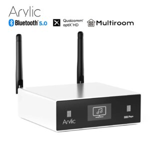 Preamplificatore Arylic S50 Pro + WiFi e AptX HD con ESS Sabre Dac AKM ADC Multiroom
