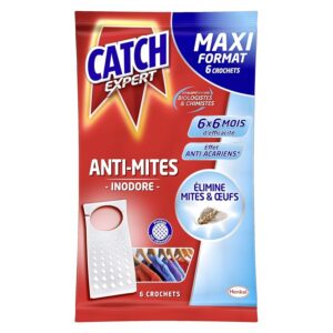 Catch inodore Set di 6 ganci antitarme Maxi Formato