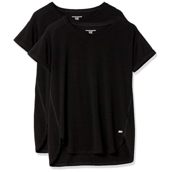Amazon Essentials T-Shirt Girocollo Leggera Studio con vestibilità Comoda (Disponibile)