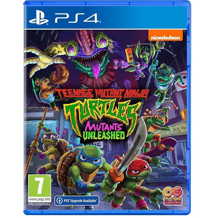 Teenage Mutant Ninja Turtles: Mutants Unleashed - PS4 Teenage Mutant Ninja Turtles: Mutants Unleashed - PS4