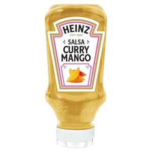 Heinz Salsa Curry Mango Top Down 225g
