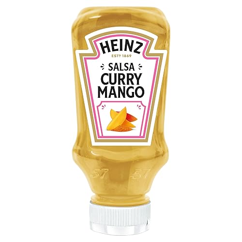 Heinz Salsa Curry Mango Top Down 225g Heinz Salsa Curry Mango Top Down 225g