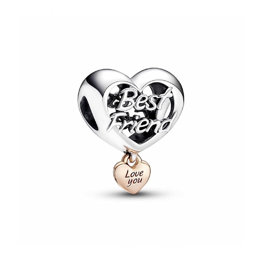 Pandora Moments 782243C00 Charm a forma di cuore Pandora Moments 782243C00 Charm a forma di cuore