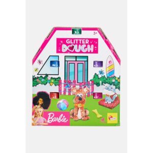 Lisciani Giochi Kit Barbie Glitter Dough Multipack 5 Vasetti