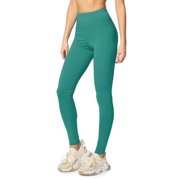 Merry Style Lunghi Leggings Fuseaux Sportivi da Donna Pratico Modello a Vita Alta