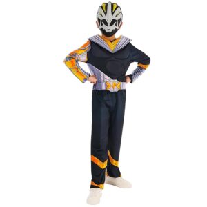 Rubies Costume ufficiale Power Rangers Cosmic Fury Black Ranger per bambini