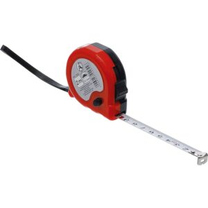 BGS Diy 2055 | Metro a nastro | 2 m | larghezza 12 mm | con passante | sistema di