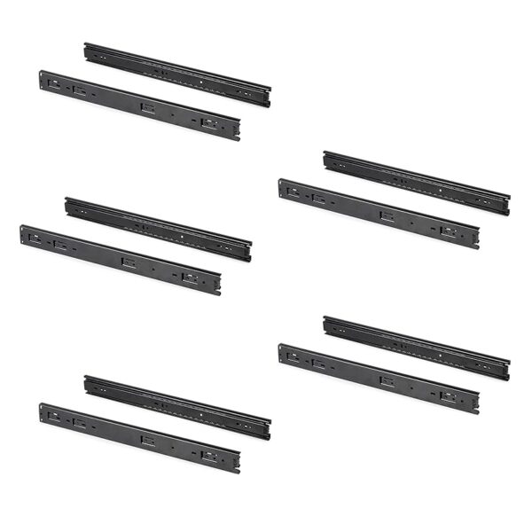 Emuca - Guide per cassetti con cuscinetti a sfera 45mm x 500mm