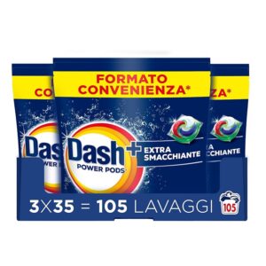 Dash Power Pods Detersivo Lavatrice In Capsule Extra Smacchiante