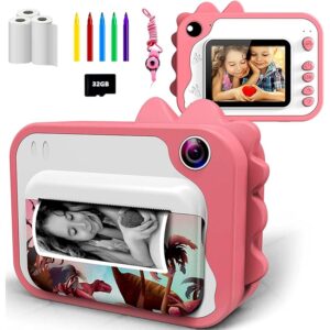 Uleway Macchina Fotografica Istantanea per Bambini